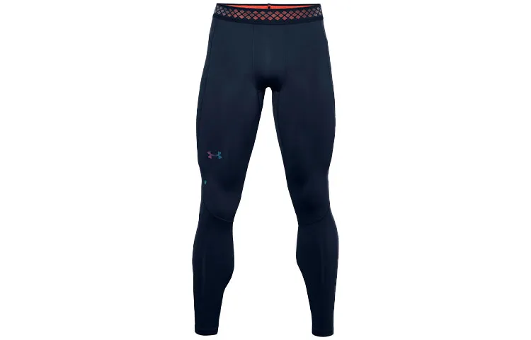 Under Armour RUSH Sports Pants Men's Dark Blue Moderate