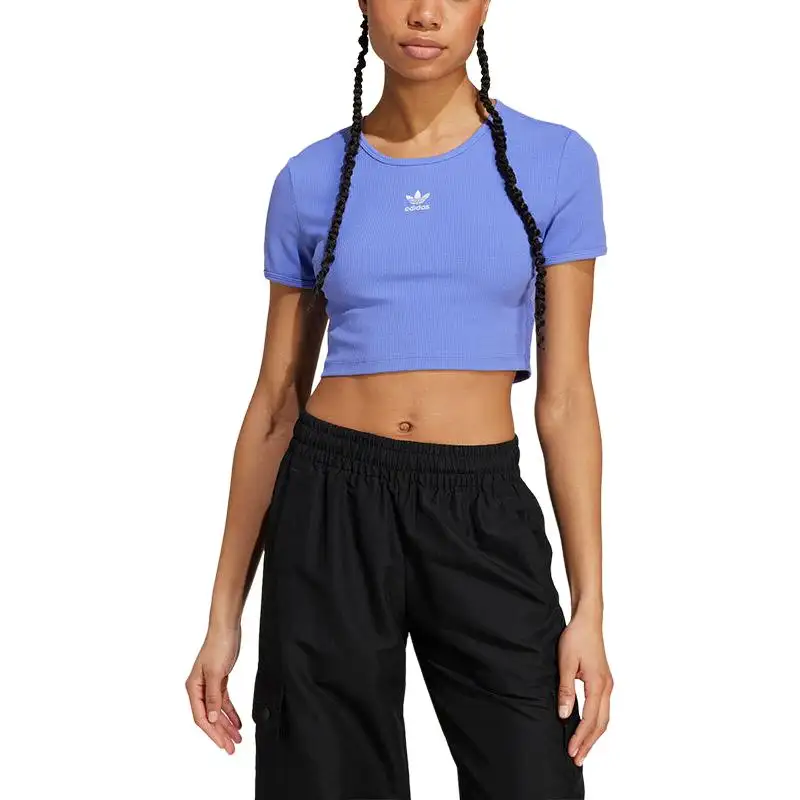 Adidas Originals ESSENTIALS Regular T Shirt Women's Cobalt Blue
