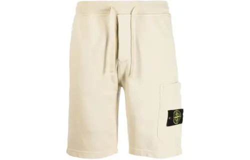 STONE ISLAND Cotton Bermuda Shorts