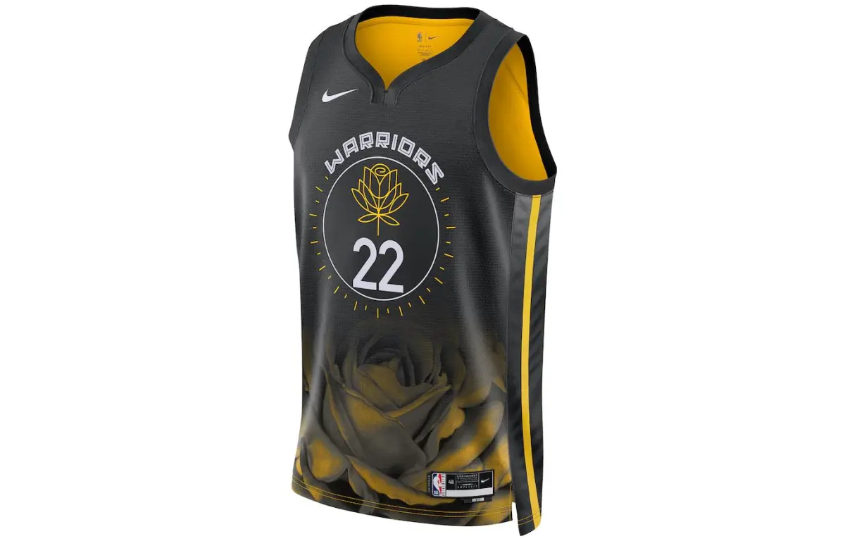 Nike Basketball Jersey Unisex Black Gold