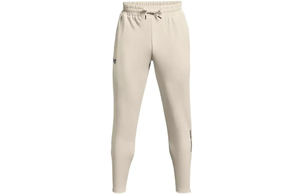 Under Armour Sports Pants Men's Ecru Moderate