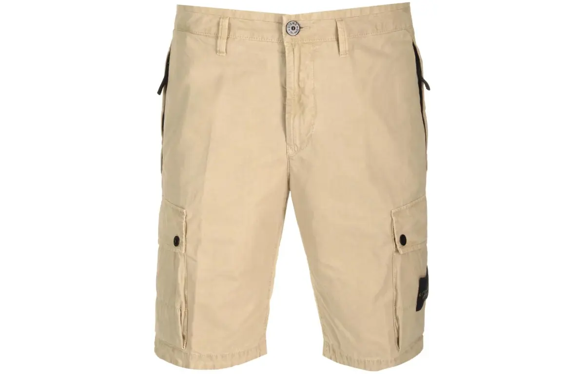 STONE ISLAND SS24 Casual Shorts Men's Beige