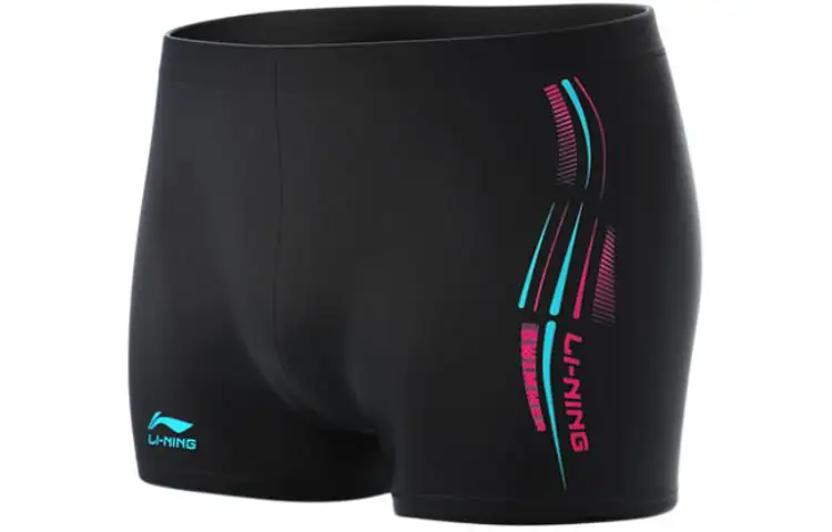 Li Ning Swimming Shorts Men's Black
