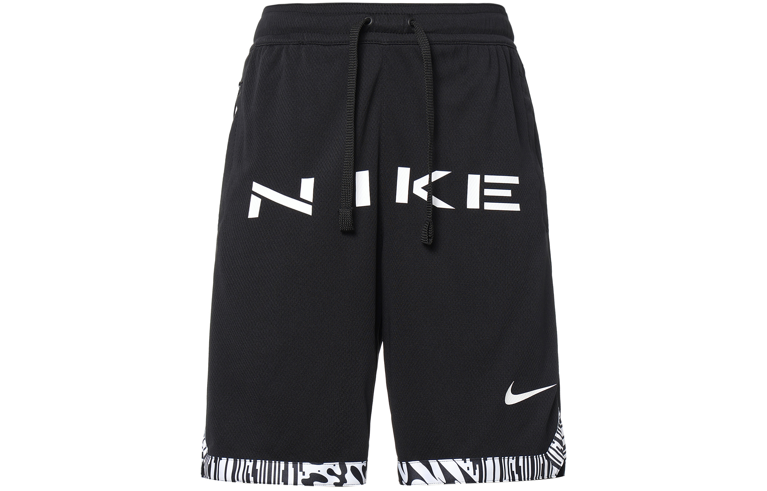 Nike Basketball DNA model, black trousers, with your logo imprint, print, drawstring, loose straight fit