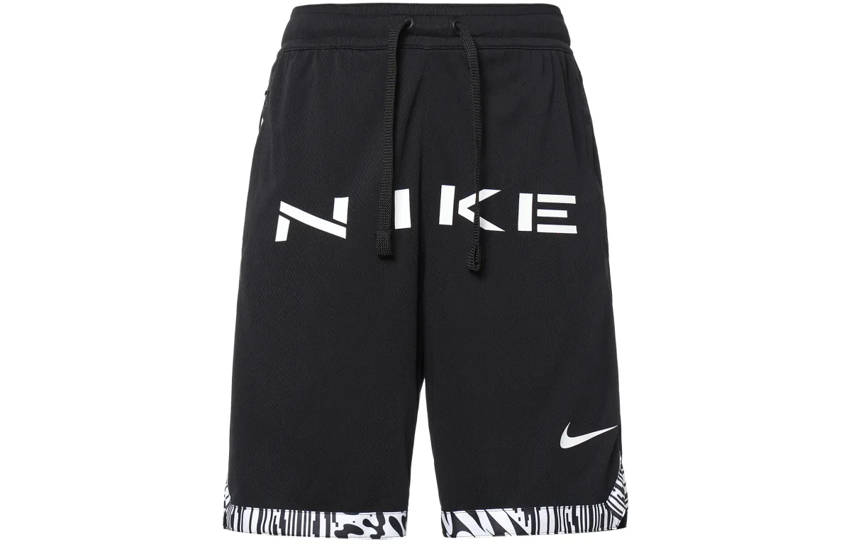 Nike SS23 Chinese High School Basketball League Basketball Shorts Men's Black