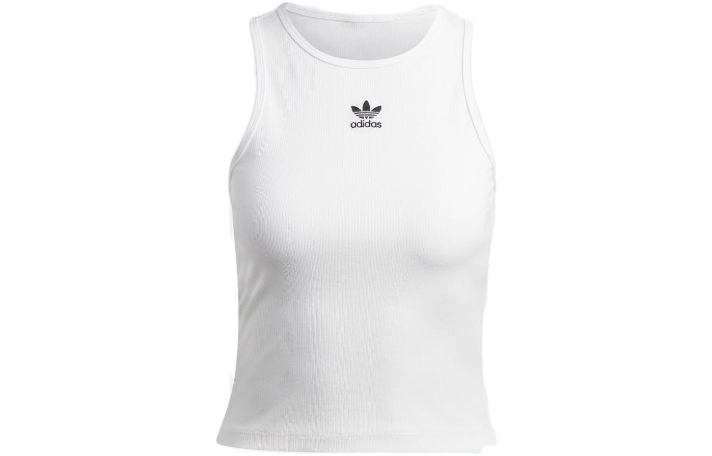 Женская майка adidas Logo (белая)