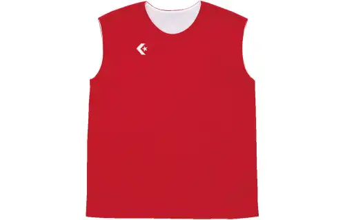 Converse Tank Tops Women's Red Crew Neck Moderate Straight Fit