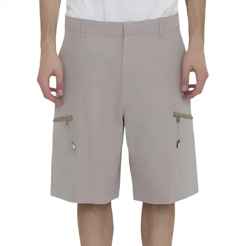 DIOR Homme Zip Detailed Bermuda Shorts