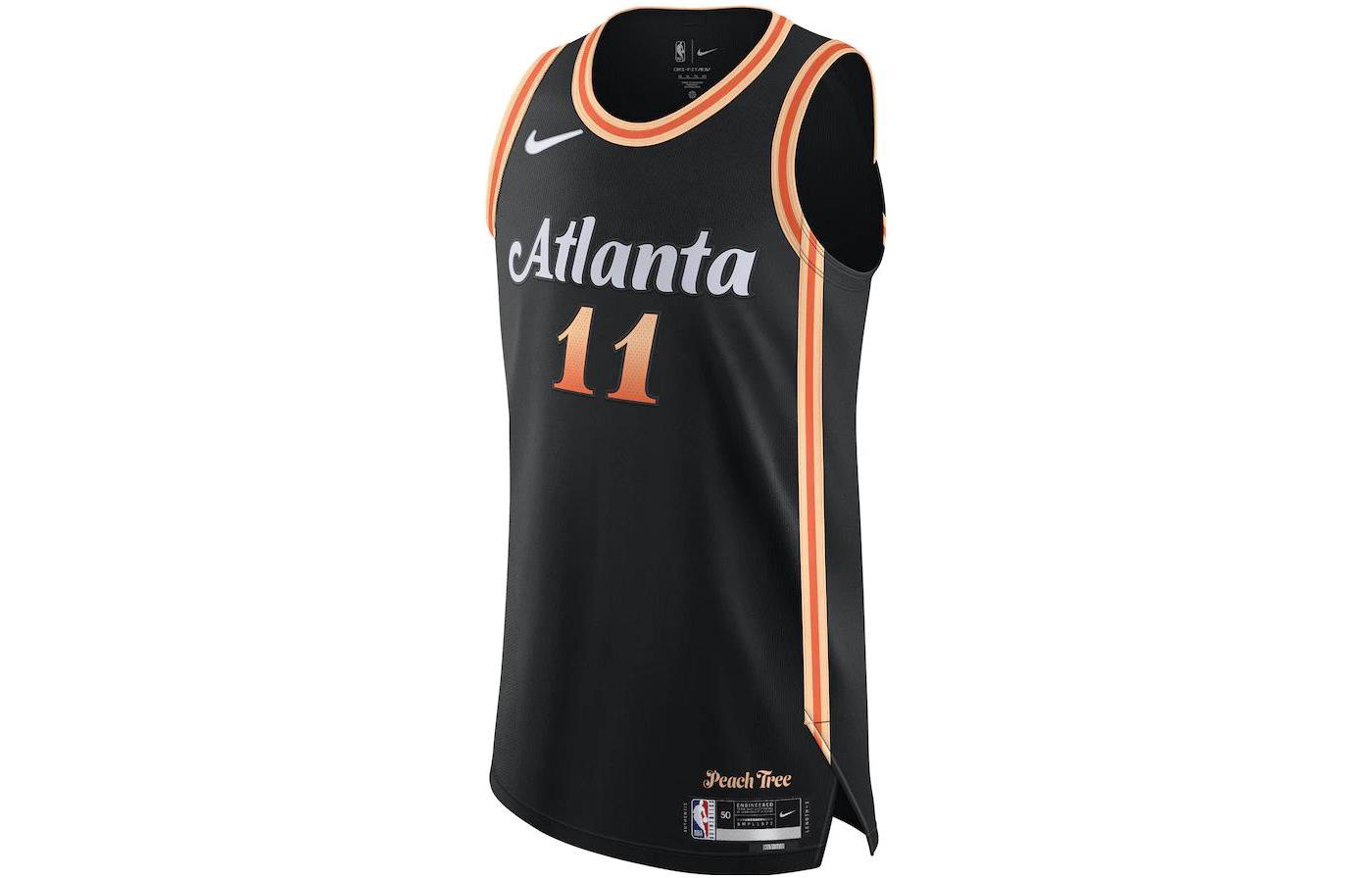 Nike Basketball Jerseys Men’s Black Moderate Straight Fit