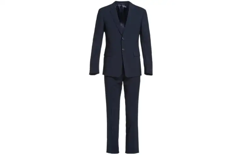 PRADA Business Suits Men's Marine Blue Moderate