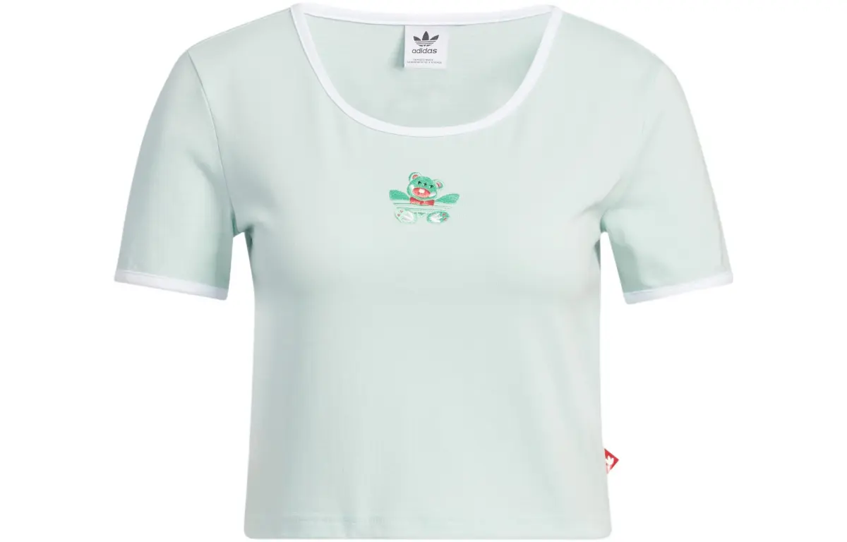 Adidas Originals T Shirt Women's Symbol Green