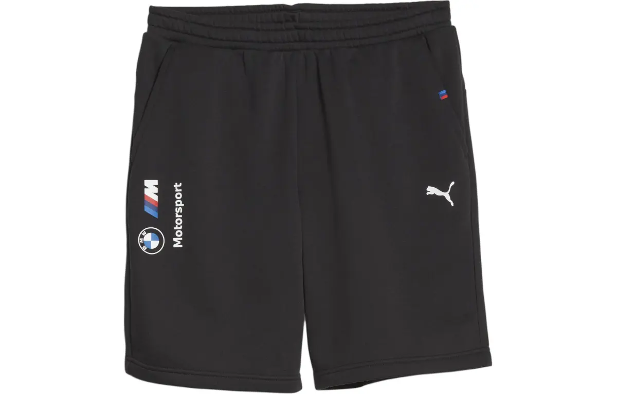 PUMA BMW M Motorsport ESS Fleece Shorts Casual Shorts Men's Black