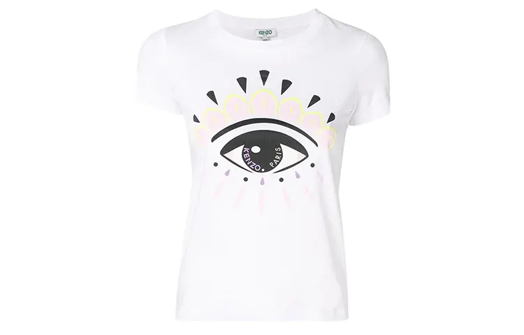 KENZO T Shirts Women's Crew Neck Moderate Straight Fit
