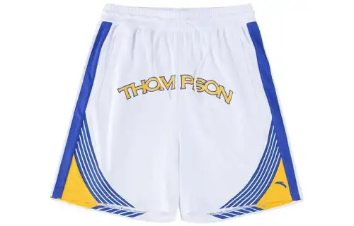ANTA Basketball Collection Basketball Shorts Men's White Moderate Straight Fit Pants