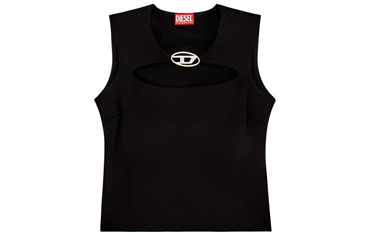DIESEL SS24 Tank Top Women's Black