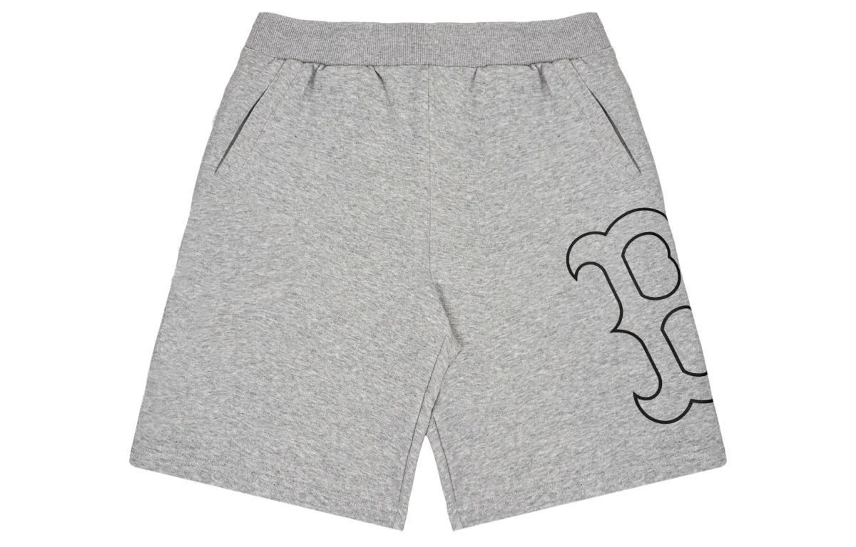 MLB Sports Shorts Unisex Light Gray Moderate
