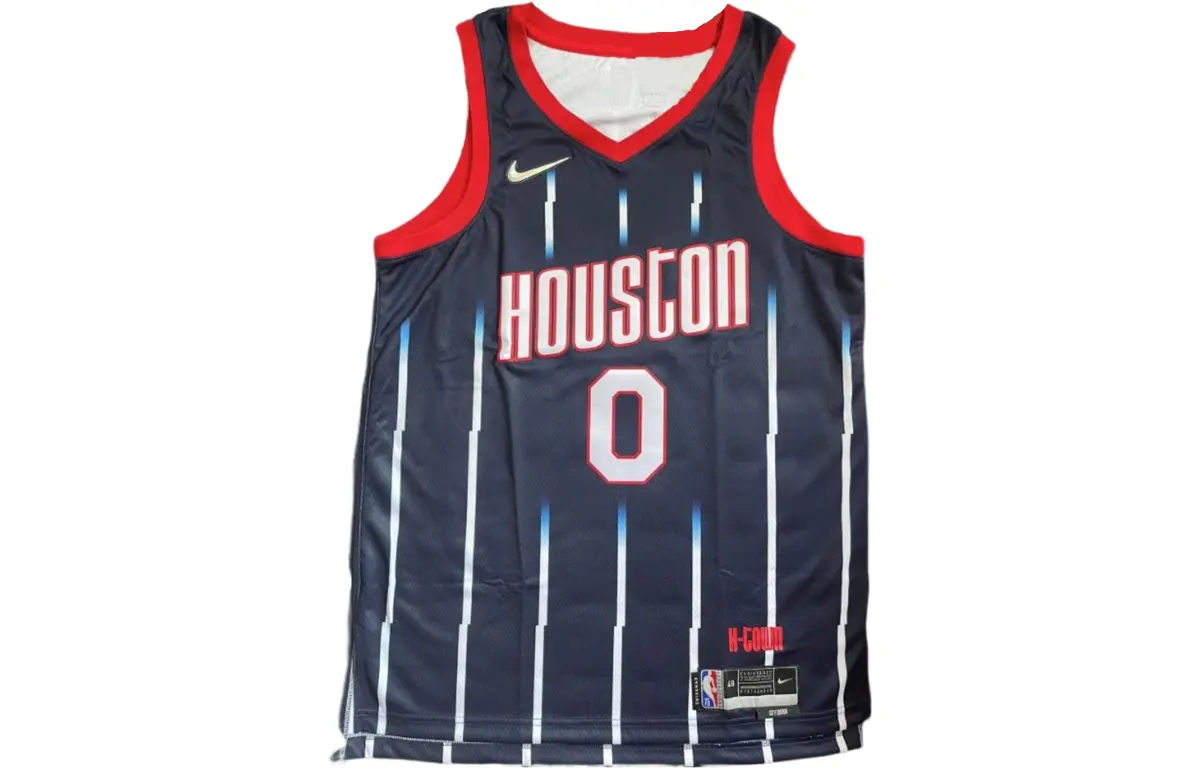 Nike Basketball Jerseys Men's Black Moderate Straight Fit