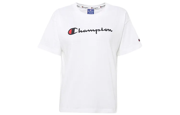 Champion Rochester T-Shirts Women's Crew Neck Moderate Straight Fit
