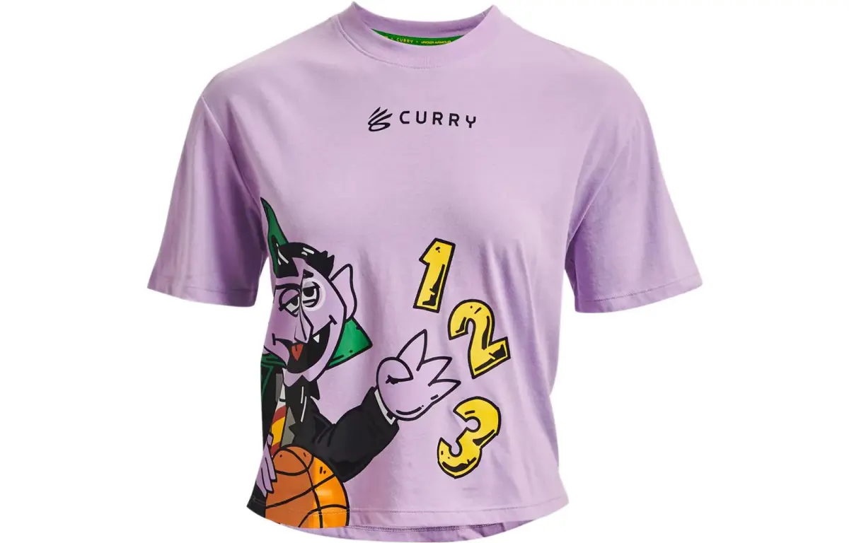 Under Armour x SESAME STREET T Shirt Women's Purple