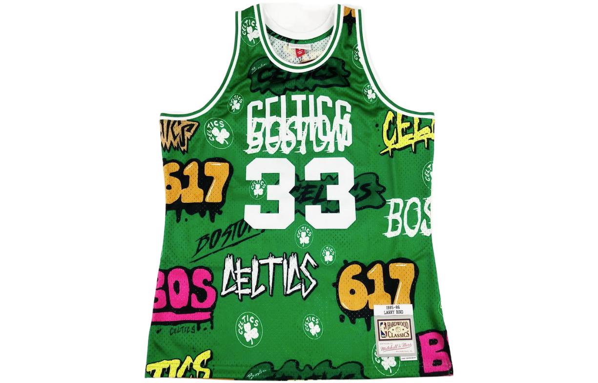 Mitchell Ness Basketball Jersey Unisex Green