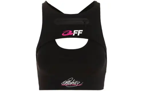 OFF WHITE For Run Cut out Sports Bra
