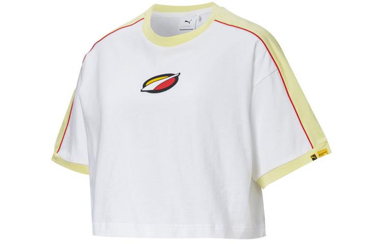 Женская футболка PUMA RANDOMEVENT x Rdet Tee (белая)