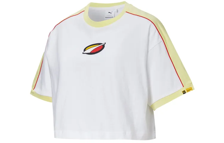 PUMA RANDOMEVENT Regular T Shirt Women's White