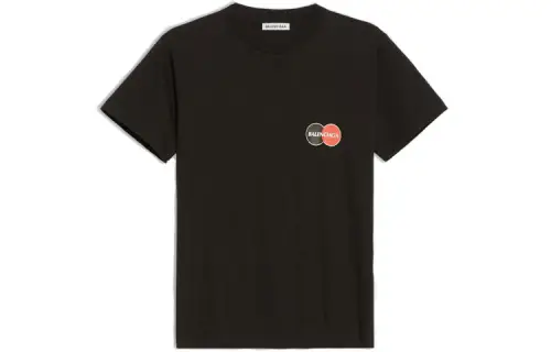 Balenciaga Credit Card Logo T Shirt 'Black'