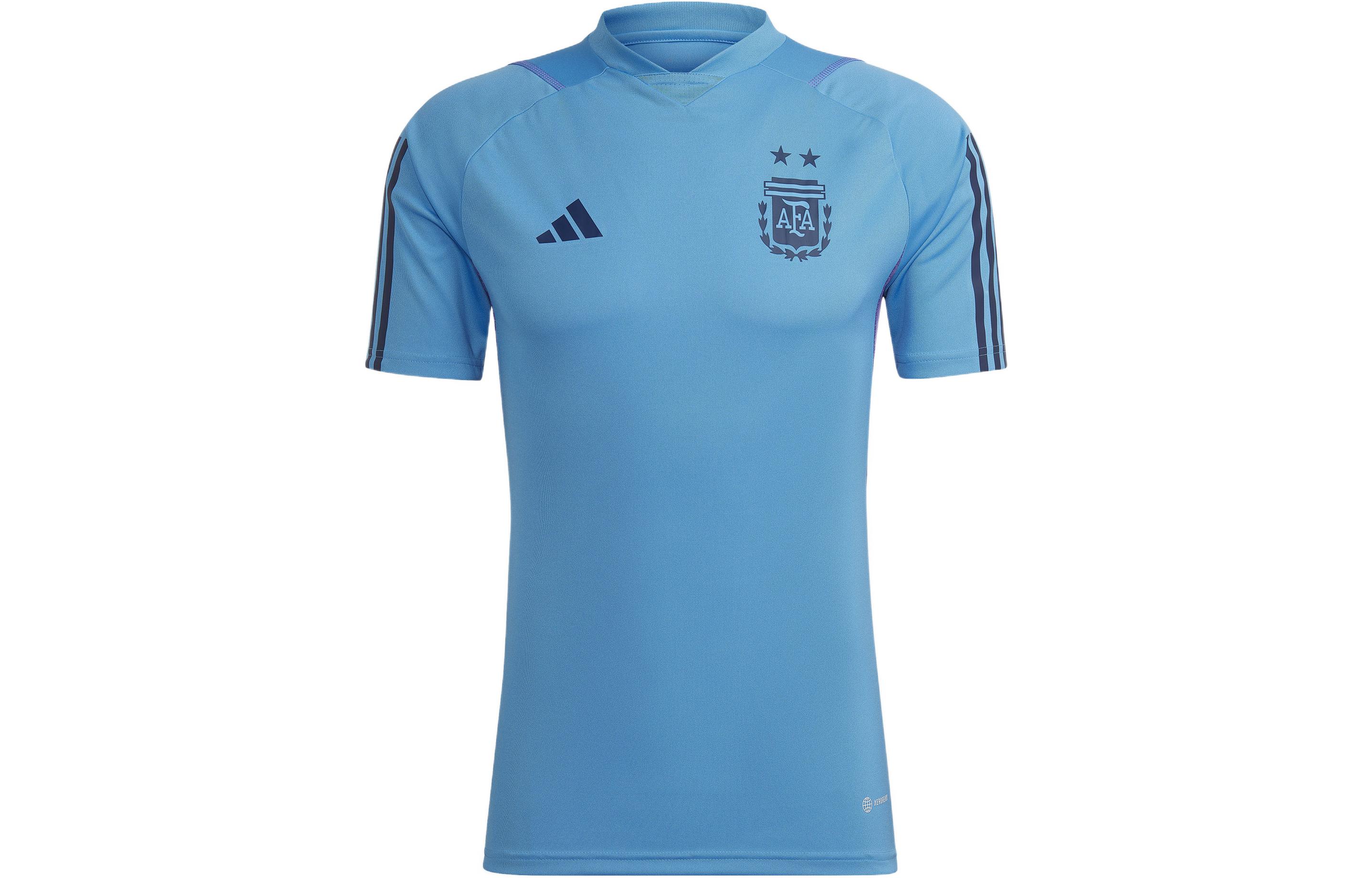 Adidas Soccer Jerseys Men’s Blue Moderate Straight Fit