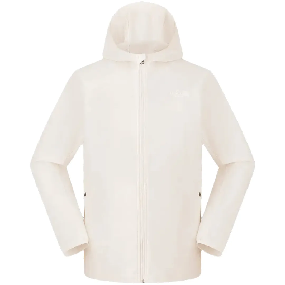 THE NORTH FACE SS25 Breathable Windproof UV Protection Sun Protection Sun Protection Clothing Men's QLI/Dune White