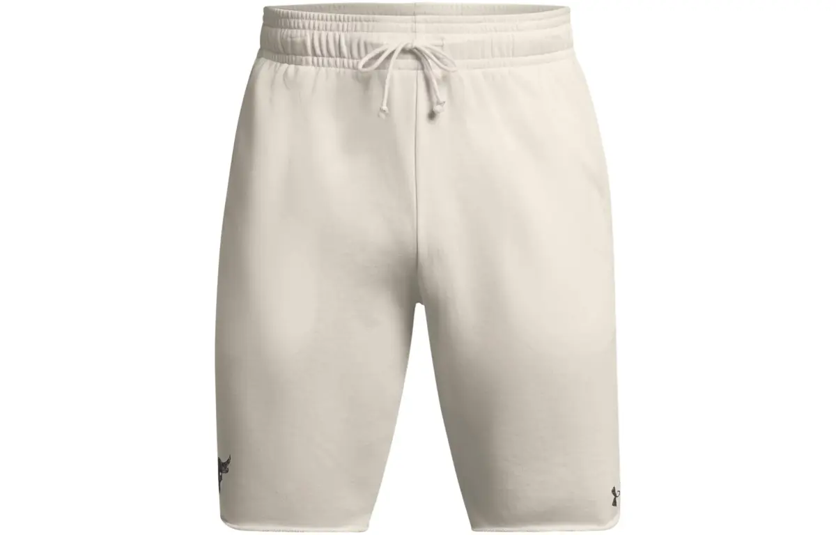 Under Armour Project Rock Casual Shorts Men's White