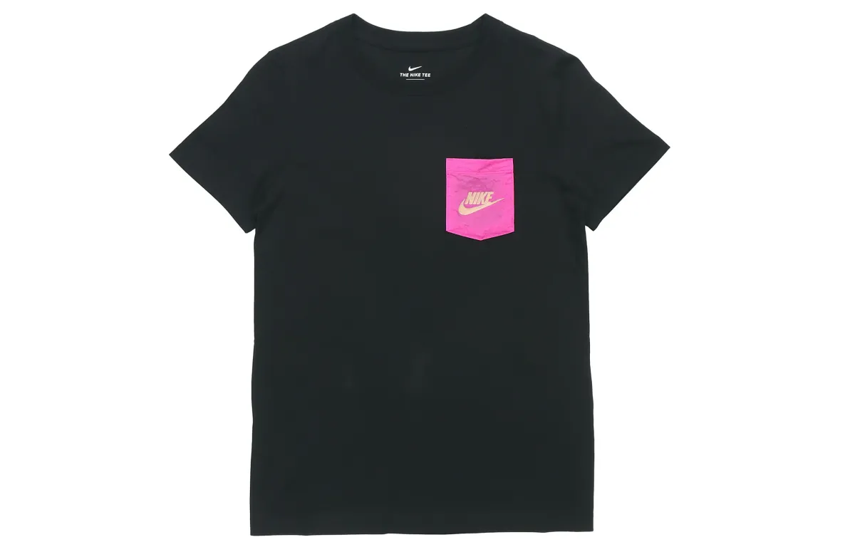 Nike T-Shirts Women's Crew Neck Moderate Straight Fit