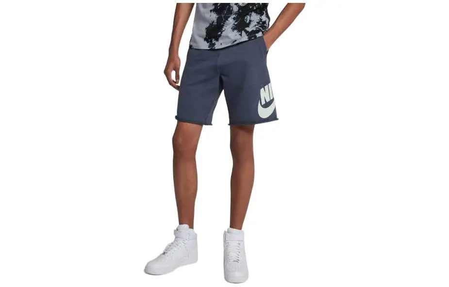 Nike Sports Shorts Men's Blue Moderate