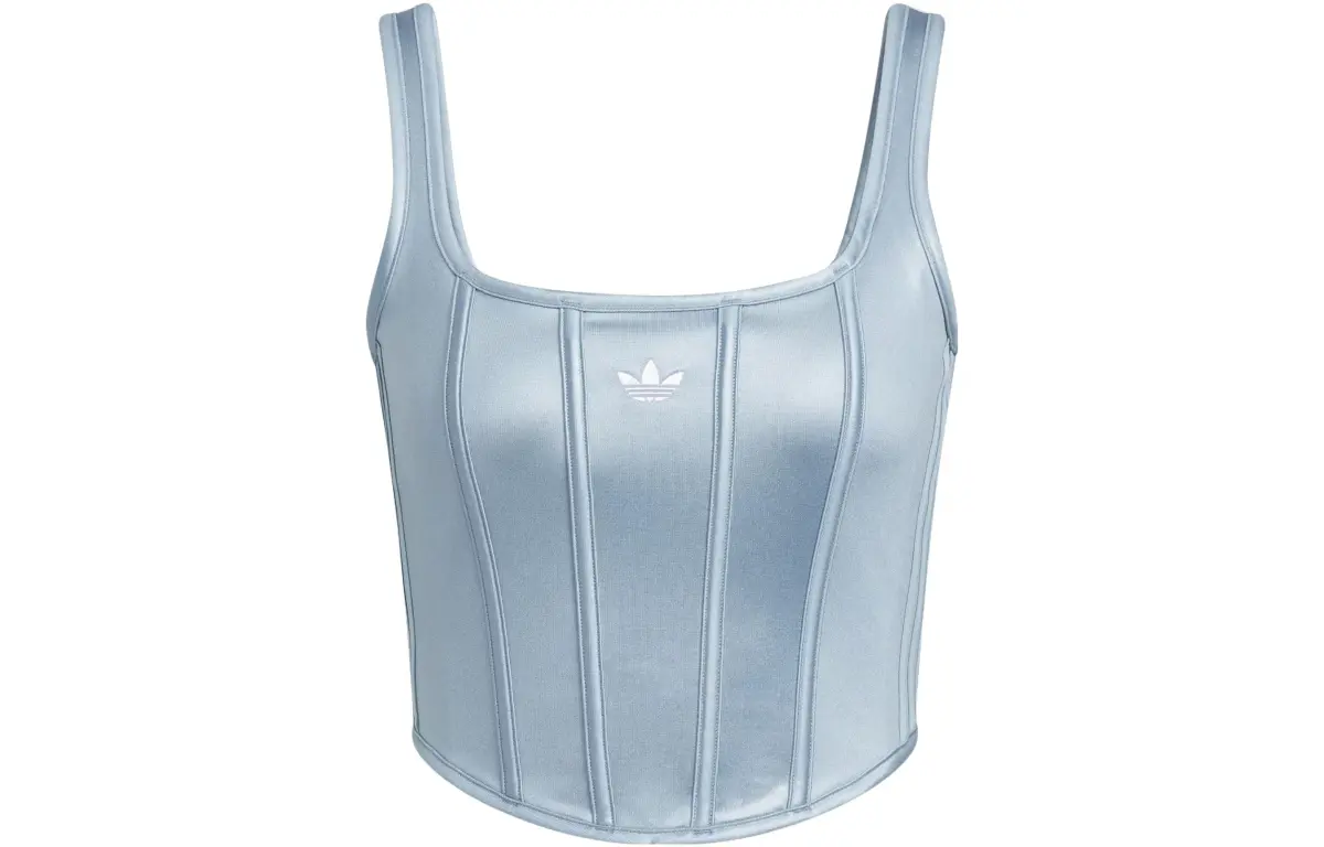 adidas originals Women's Corset Tank Top Blue