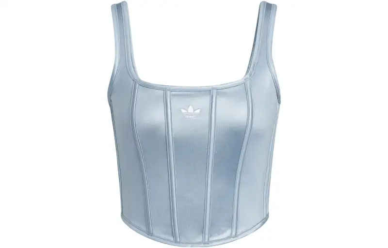 adidas originals Women's Corset Tank Top Blue