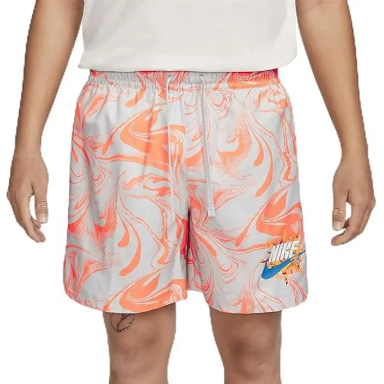 Nike Sportswear Casual Shorts Men's Pure White Gold