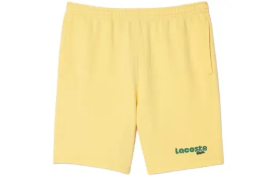 LACOSTE Casual Shorts Men's Corn Yellow