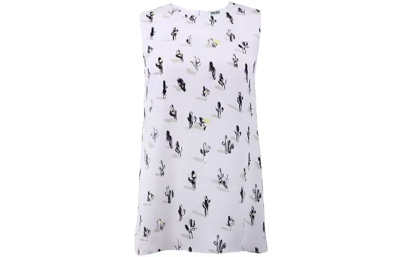 KENZO Tank Tops Women's White Other