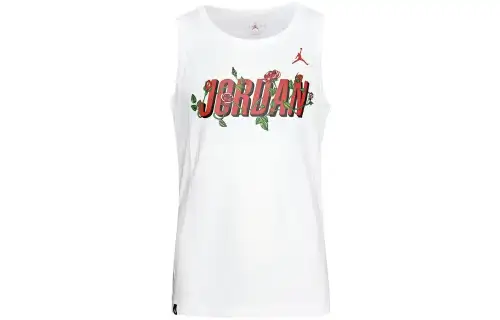 Jordan Basketball Jersey Men's White