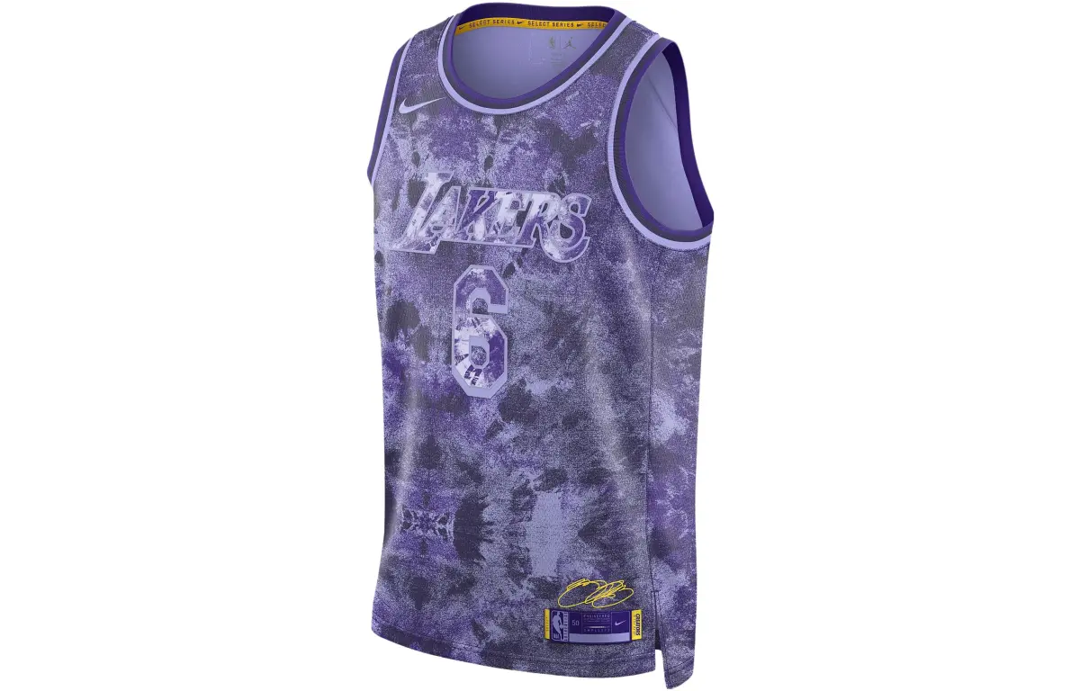 Nike Basketball Jersey Men's Purple
