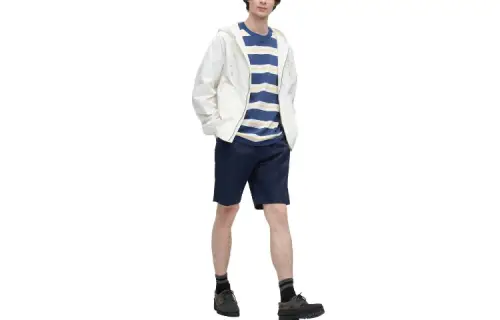 UNIQLO Casual Shorts Unisex Navy Blue Moderate
