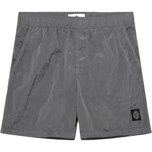 STONE ISLAND Logo Patch Swimming Shorts