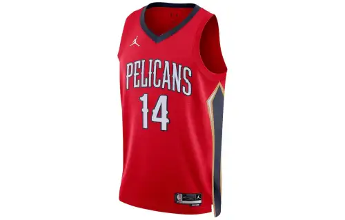 Jordan Basketball Jersey Men's Red