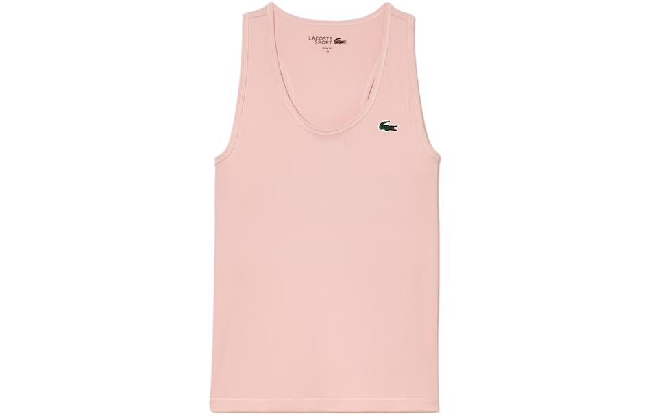 Женская майка LACOSTE (розовая)
