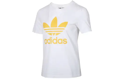Adidas Originals Set in Sleeve T Shirt Women's White