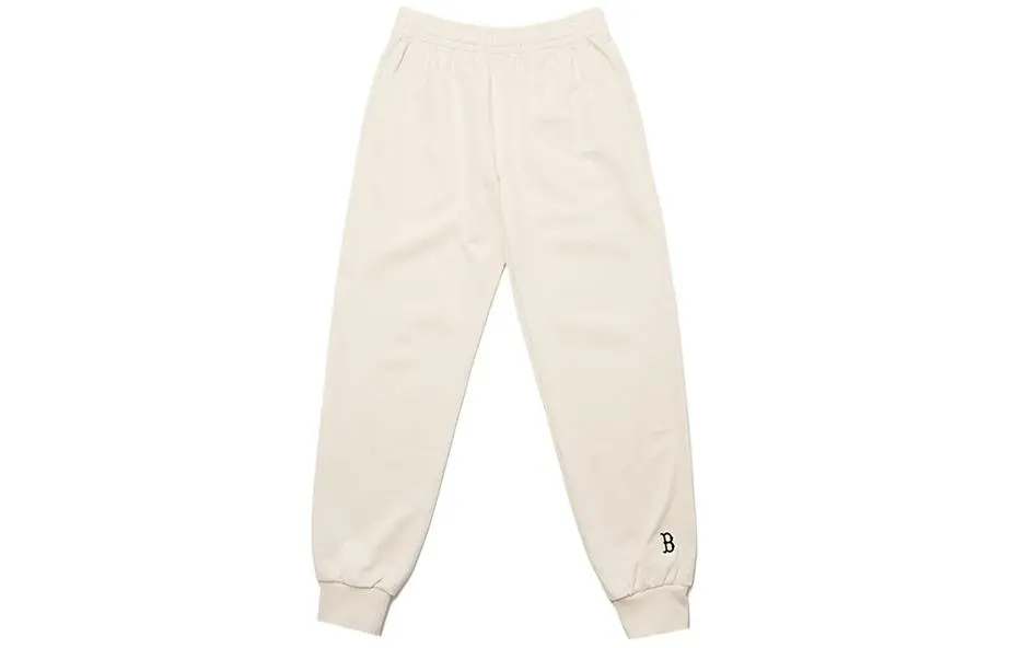 MLB SS24 Casual Pants Unisex Cream