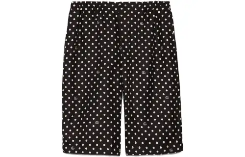 GUCCI Casual Shorts Men's Black