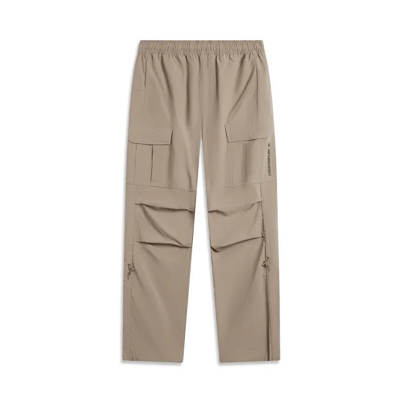 Li Ning CF Casual Pants Men's Stone Lotus Umber