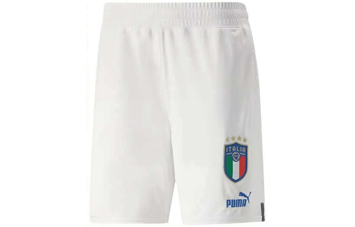 PUMA Soccer Bottoms Men's White Moderate Straight Fit Pants