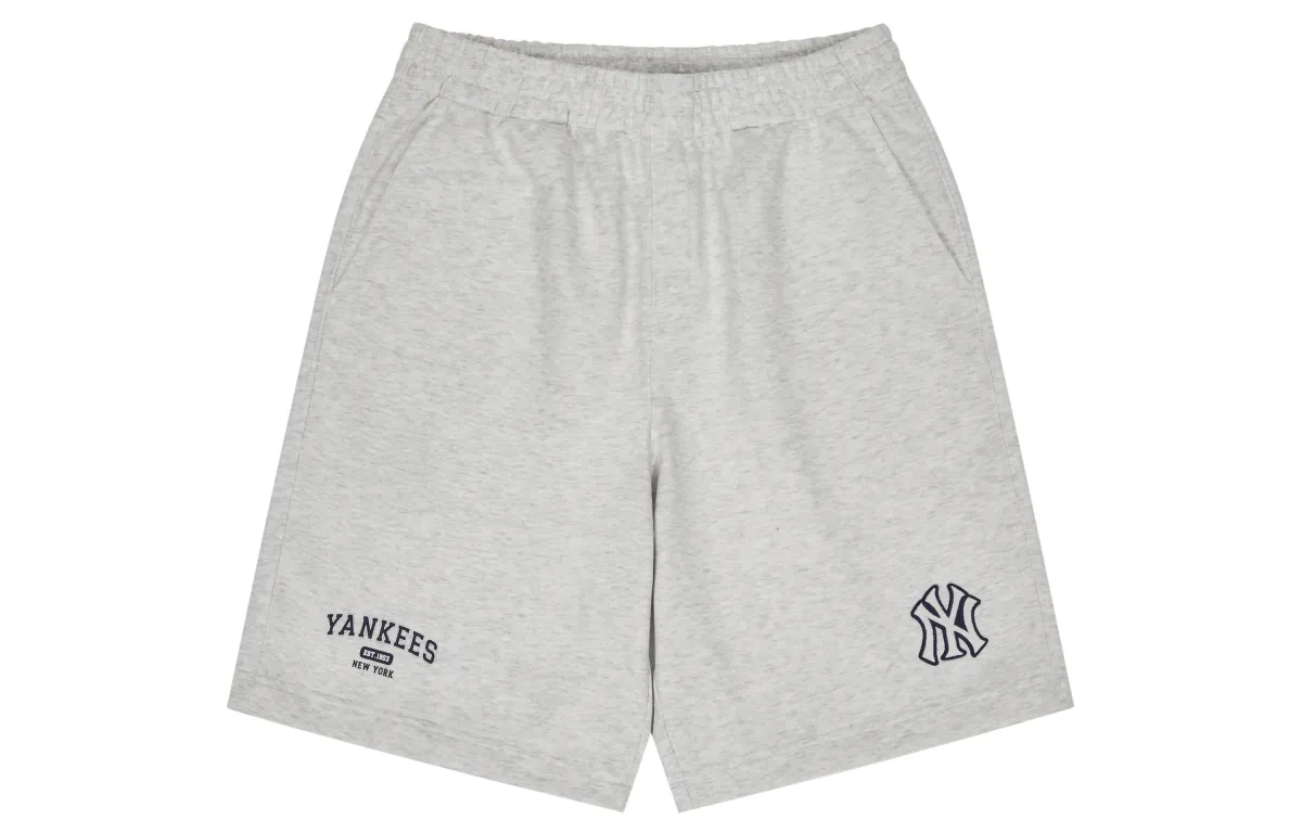MLB Casual Shorts Unisex Light Heather Gray Moderate